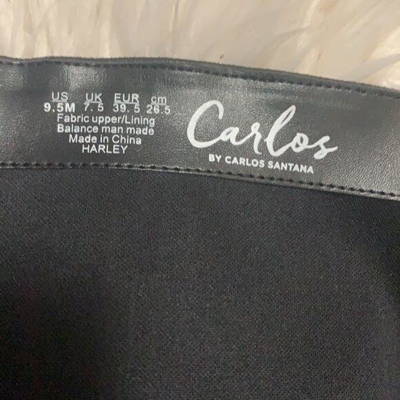 NWOT CARLOS BY CARLOS SANTANA HARLEY TALL BOOTS SIZE 9.5M‎ 11M - Picture 7 of 11